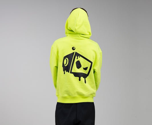 Neon Yellow Creamy Head Hoodie